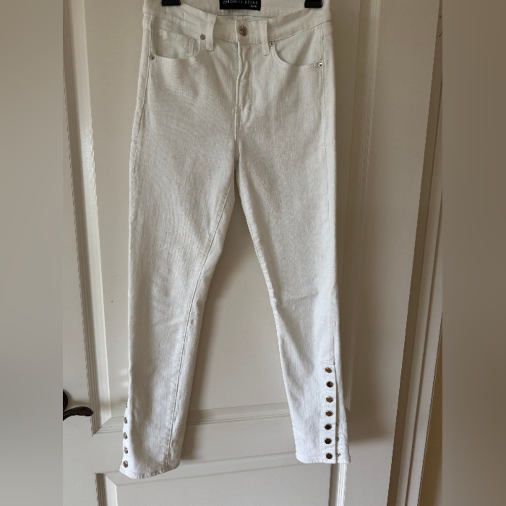 Veronica Beard Stylish White Women's Jeans Sz 28/6